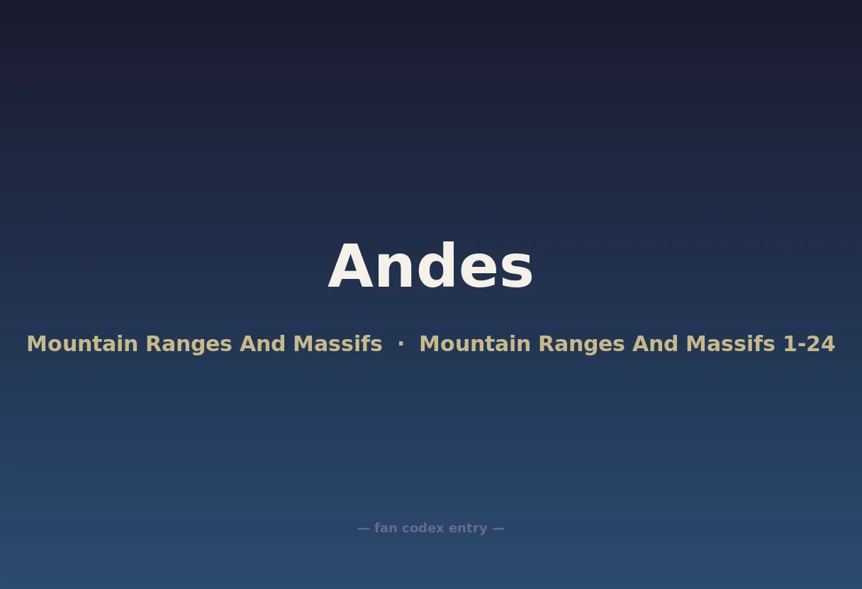 Andes