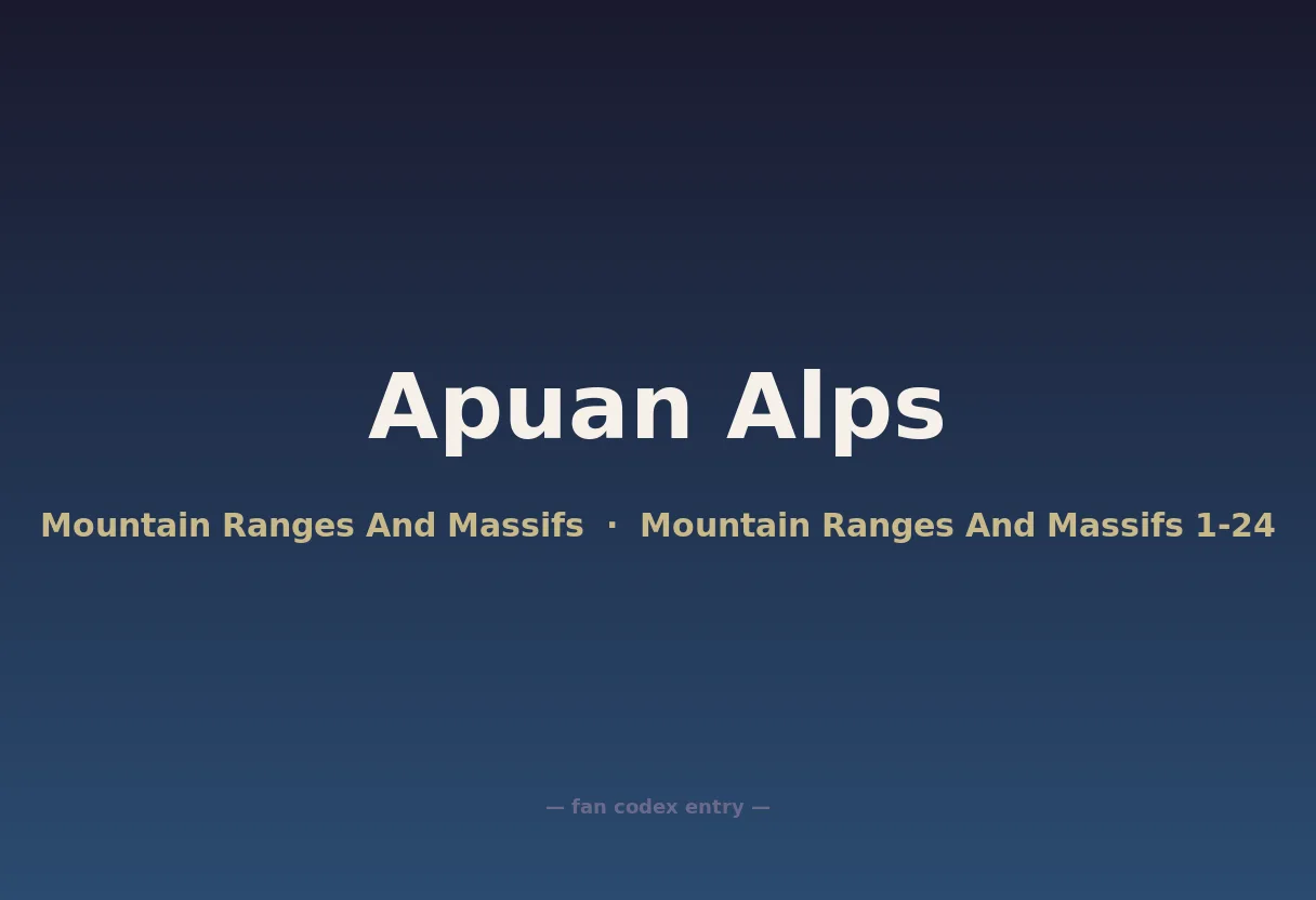 Apuan Alps
