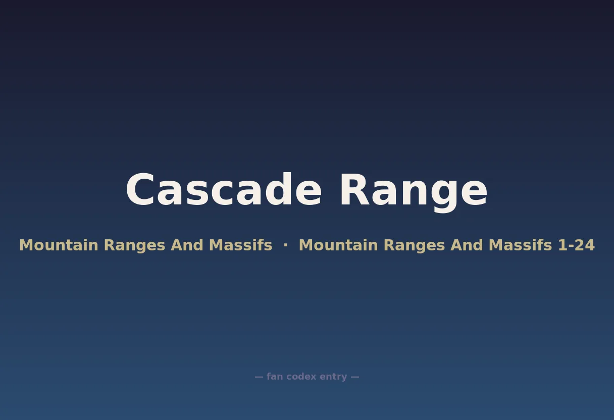 Cascade Range