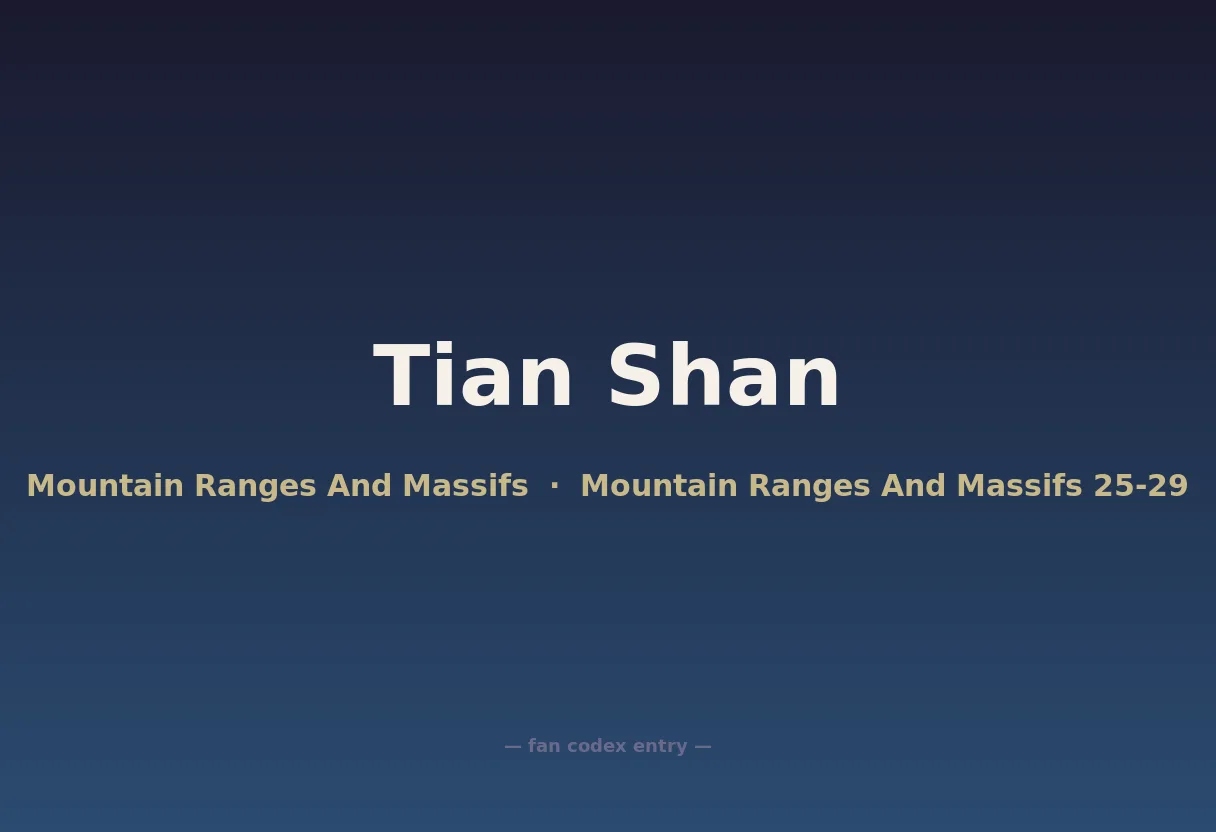 Tian Shan